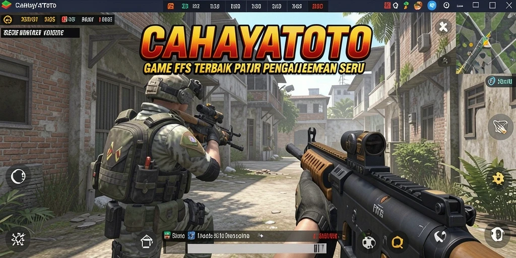 Gameplay seru di CAHAYATOTO dengan aksi tembak-menembak mendebarkan.