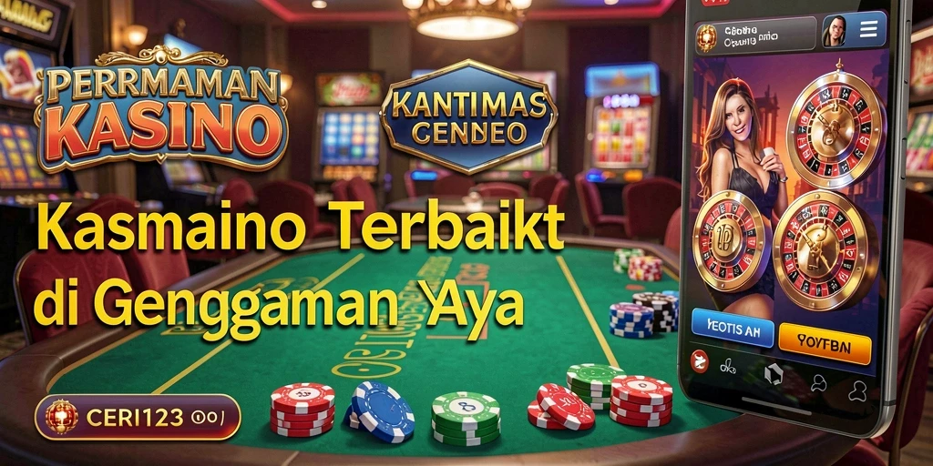 Tampilan gameplay CERI123 dengan grafis menawan dan suasana kasino yang nyata.