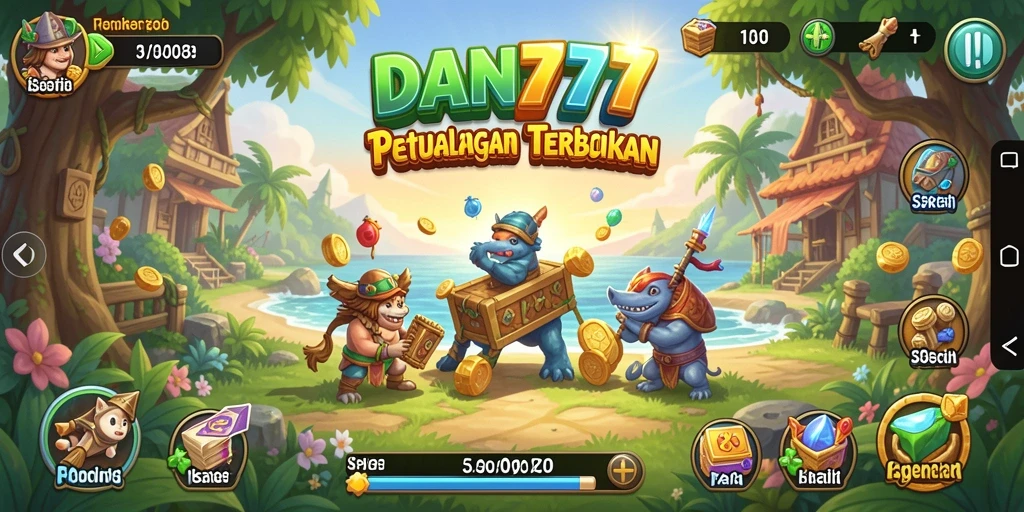 Gameplay seru di dunia terbuka DAN777 yang luas.