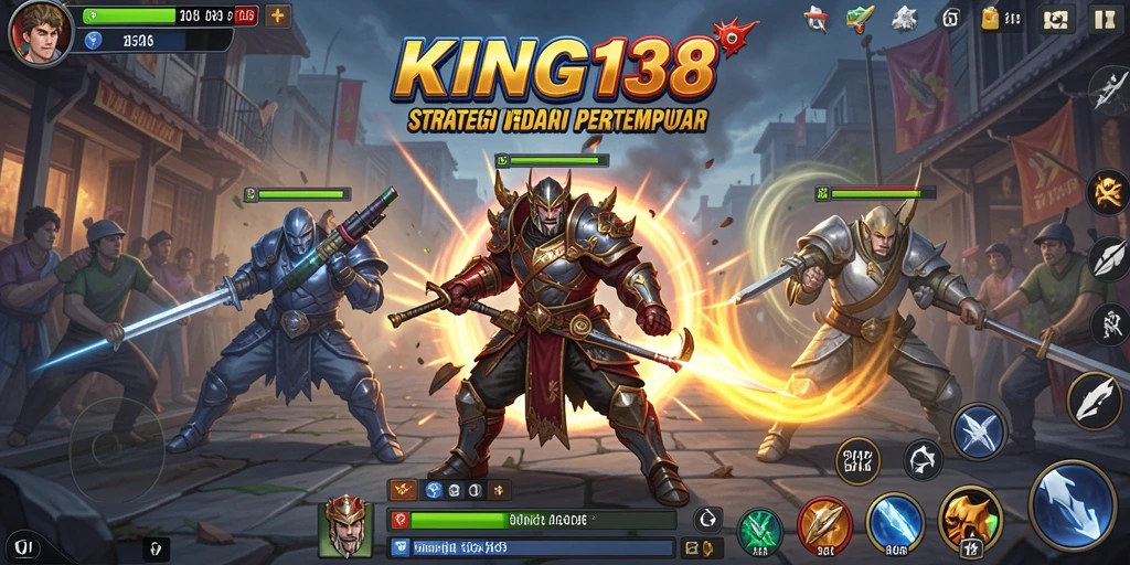 Tampilan gameplay KING138 yang menegangkan dan penuh strategi.