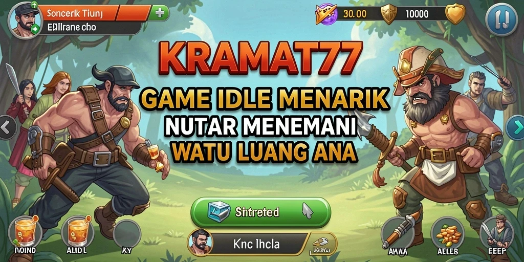 Tampilan gameplay KRAMAT77 yang menarik dan menghibur.