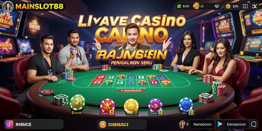 Tampilan gameplay seru di MAINSLOT88 Live Casino.