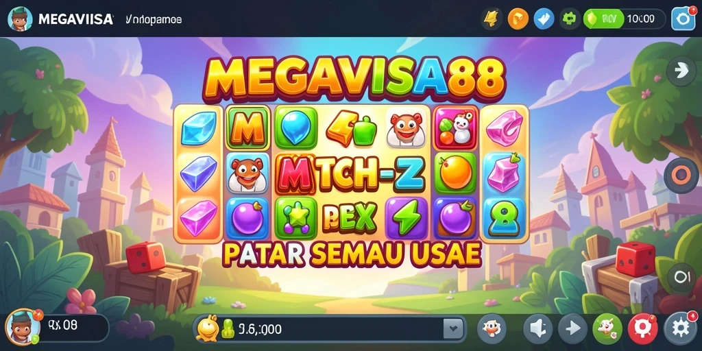 Tampilan gameplay MEGAVISA88 yang seru dan penuh tantangan.