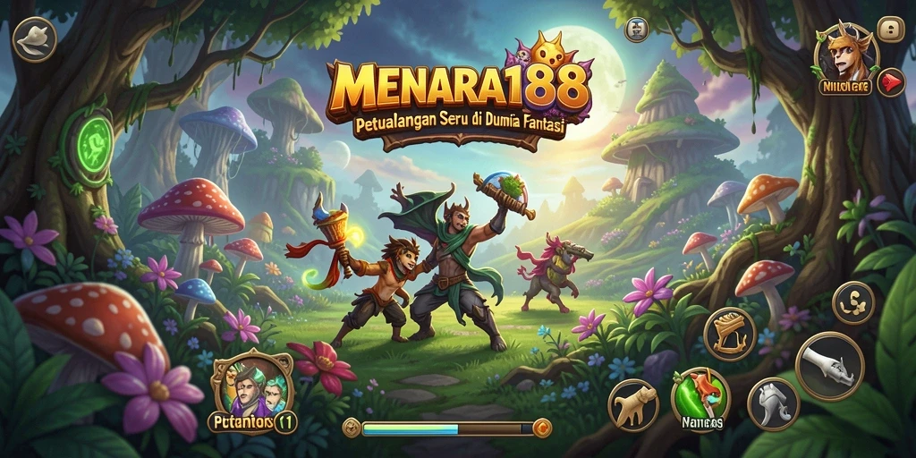 Tampilan gameplay petualangan menegangkan di MENARA188.