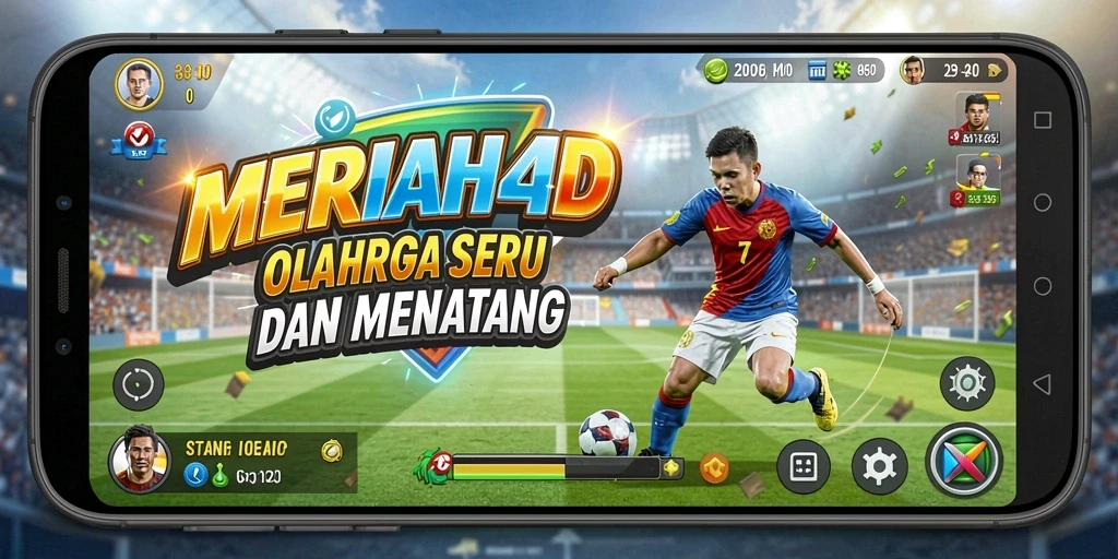 Tangkapan layar gameplay MERIAH4D yang menunjukkan keasyikan bermain olahraga.