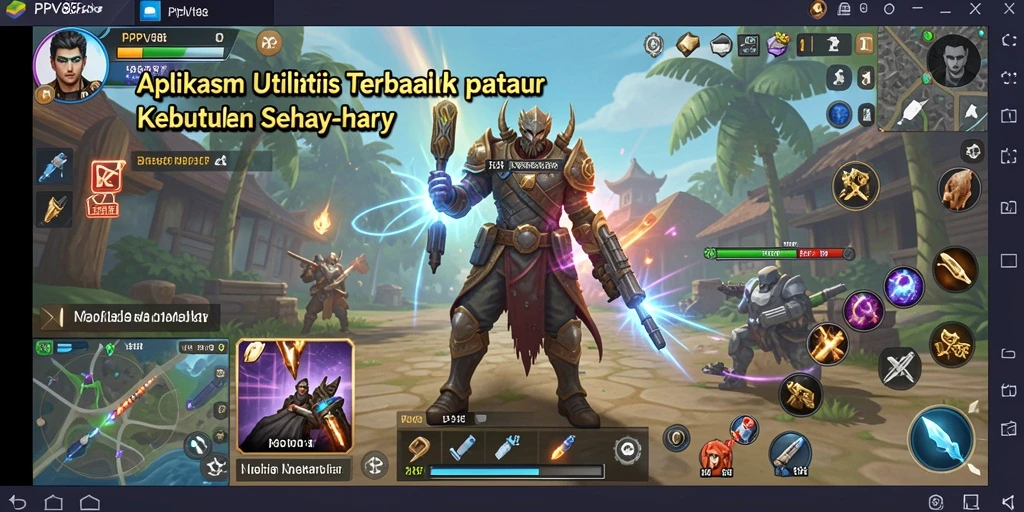 Tampilan antarmuka utama PPV88 yang sederhana dan fungsional.