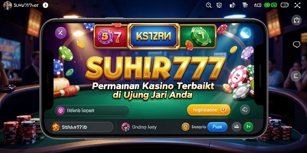 Tampilan gameplay menarik dalam aplikasi Kasino SUHU777.