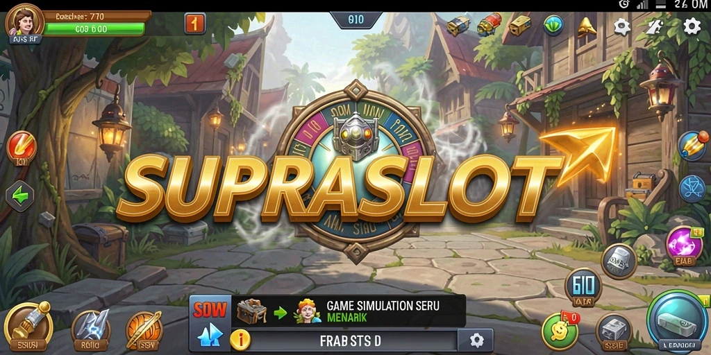 Tampilan gameplay menarik dari SUPRASLOT yang memikat perhatian.