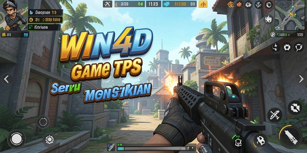 Tampilan gameplay seru dari WIN4D dengan grafis memukau.